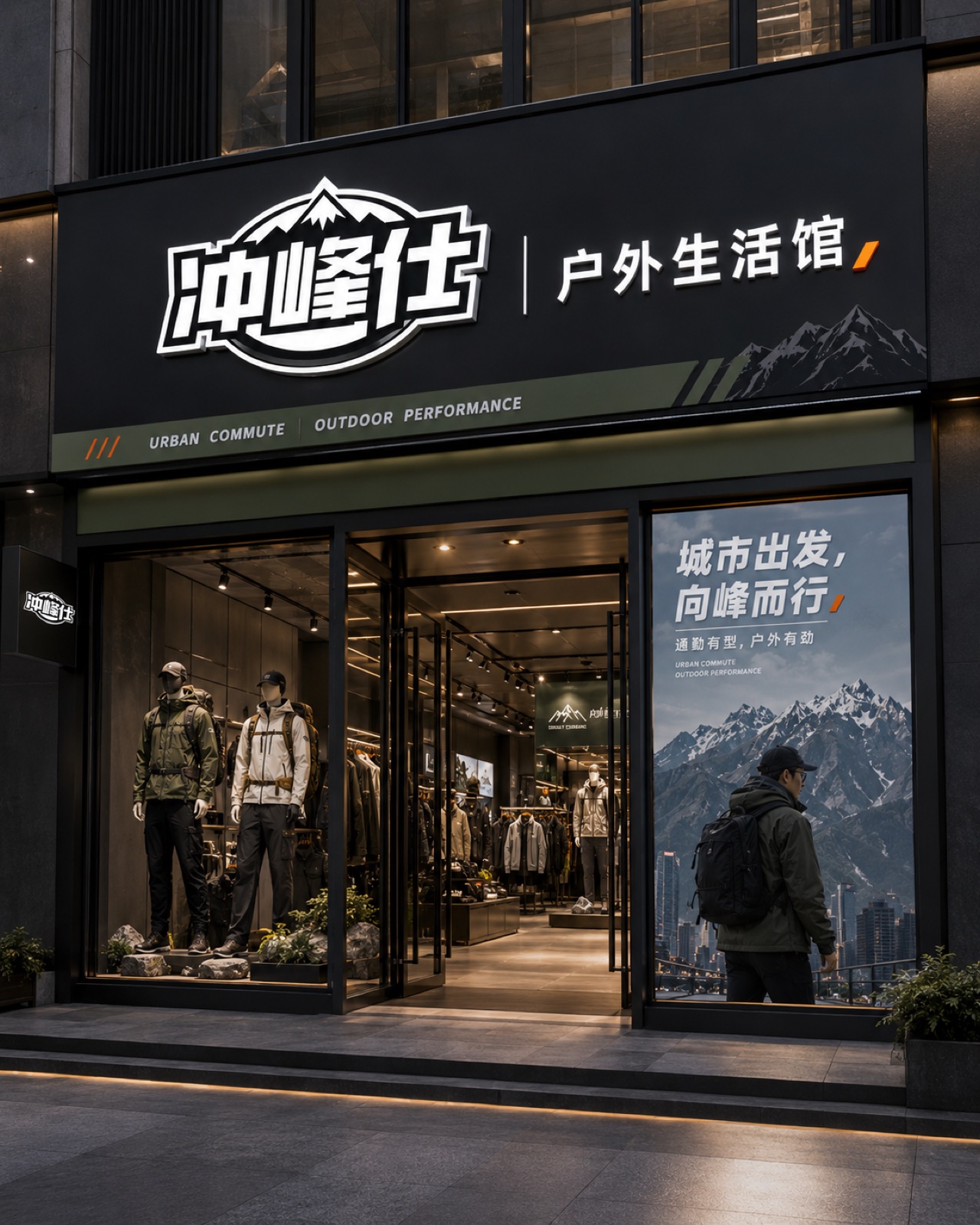 冲峰社户外品牌焕新