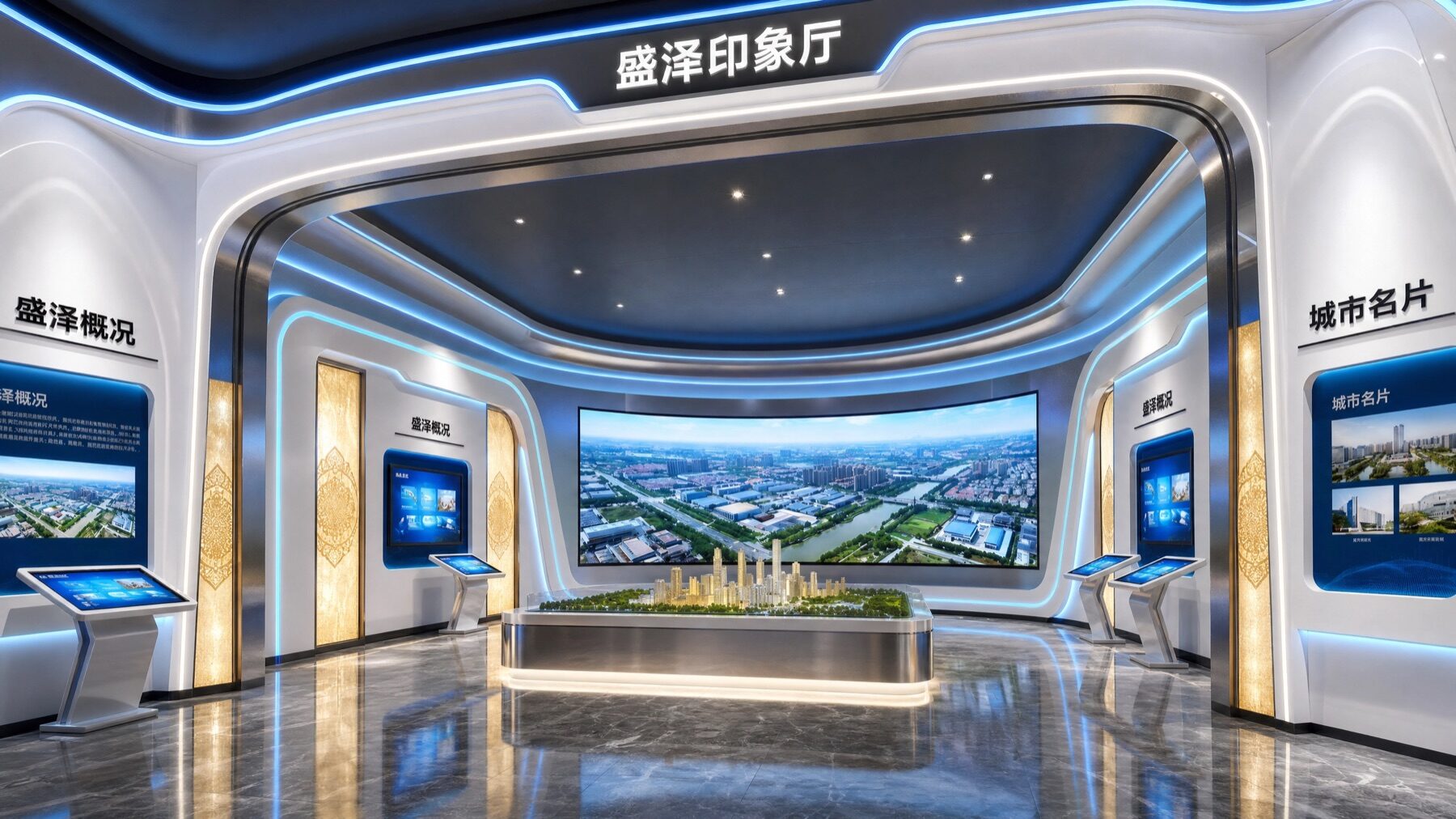 盛泽企业展厅